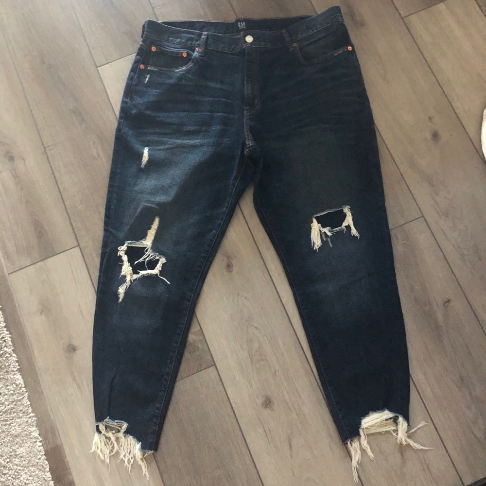 Best Girlfriend Distressed GAP Jeans